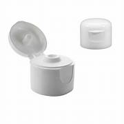 Dop fliptop wit 28-410 hdpe glad 2,5 mm wit opening